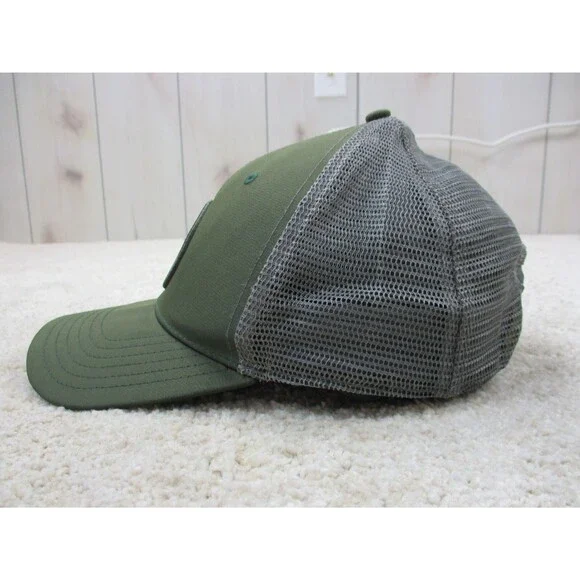 Vineyard Vines Hat Cap Snap Back One Size Green Gray Whale Trucker Preppy Mens - Picture 4 of 11
